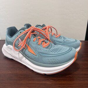 Altra Paradigm 6‎ Women's US 5.5 Running Shoes Teal White ALOA5484305 NO INSOLES